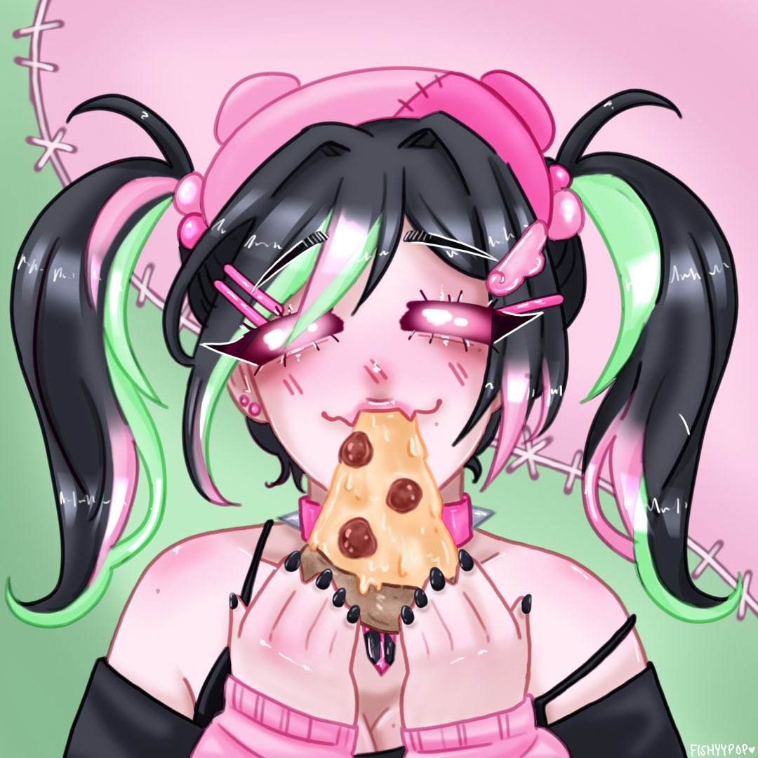 denpaliiien's tweet photo. art trade w @pinkmaggitx 🧠

#pinkidge https://t.co/Z2wy5jW18E