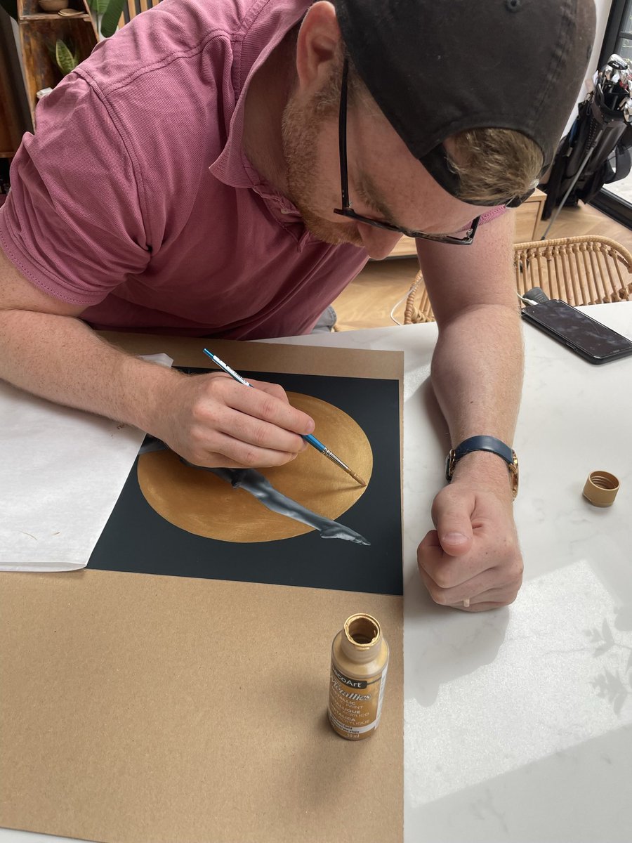 Finishing touches!!! Almost there <a href="/TheOtherArtFair/">The Other Art Fair</a>