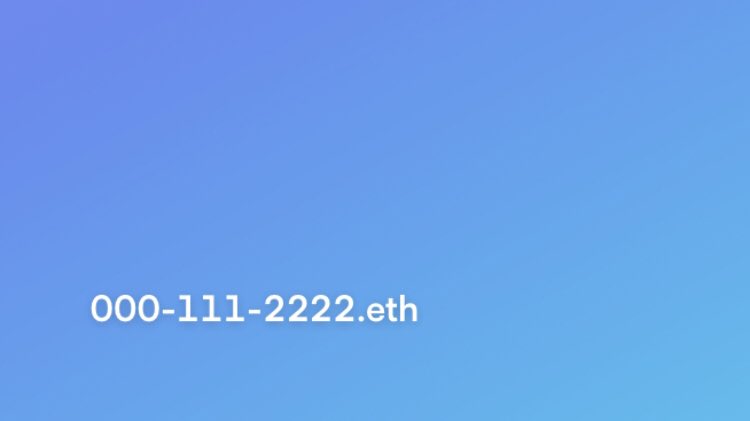 sadaf_eth's tweet photo. preparing for when #ens takes over phone numbers 🤝

bulk registered on @ensvision 🔥 https://t.co/uljfAlIETR