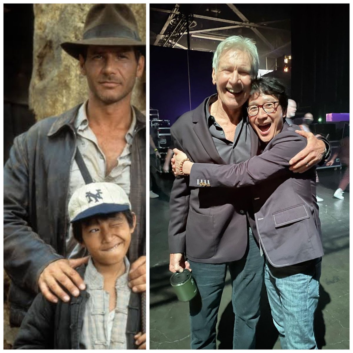 38 years apart. ❤️
#d23expo
#IndianaJones