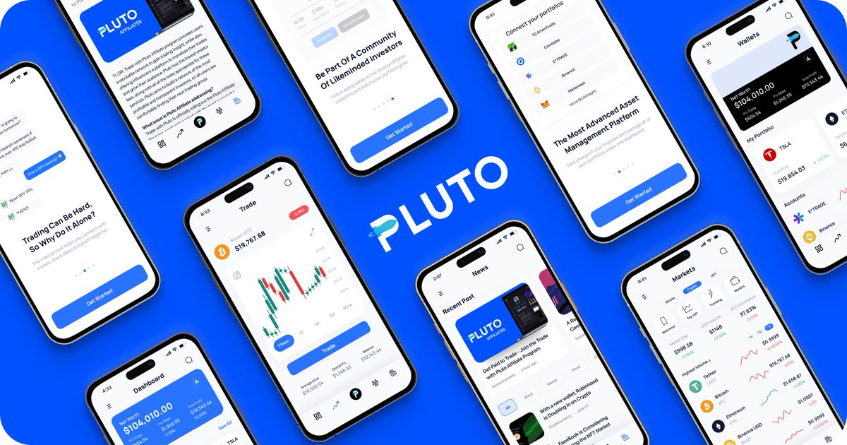 PLUTO | Stock, Crypto, NFT Manager tweet media