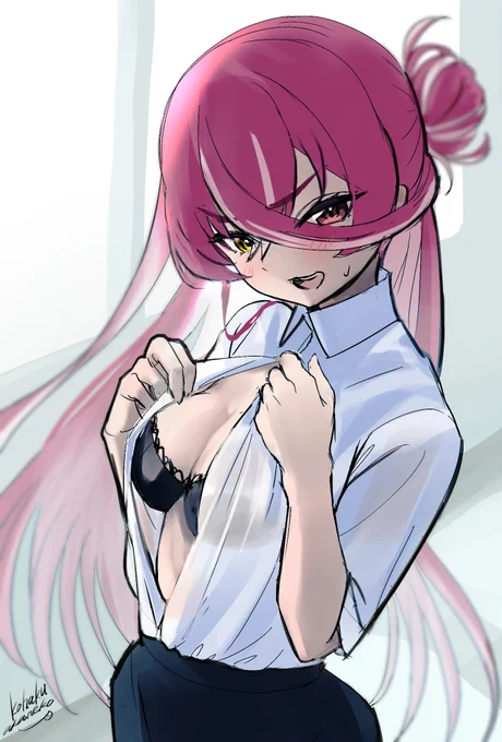 暑くないですか?Is it hot?#マリンのお宝 