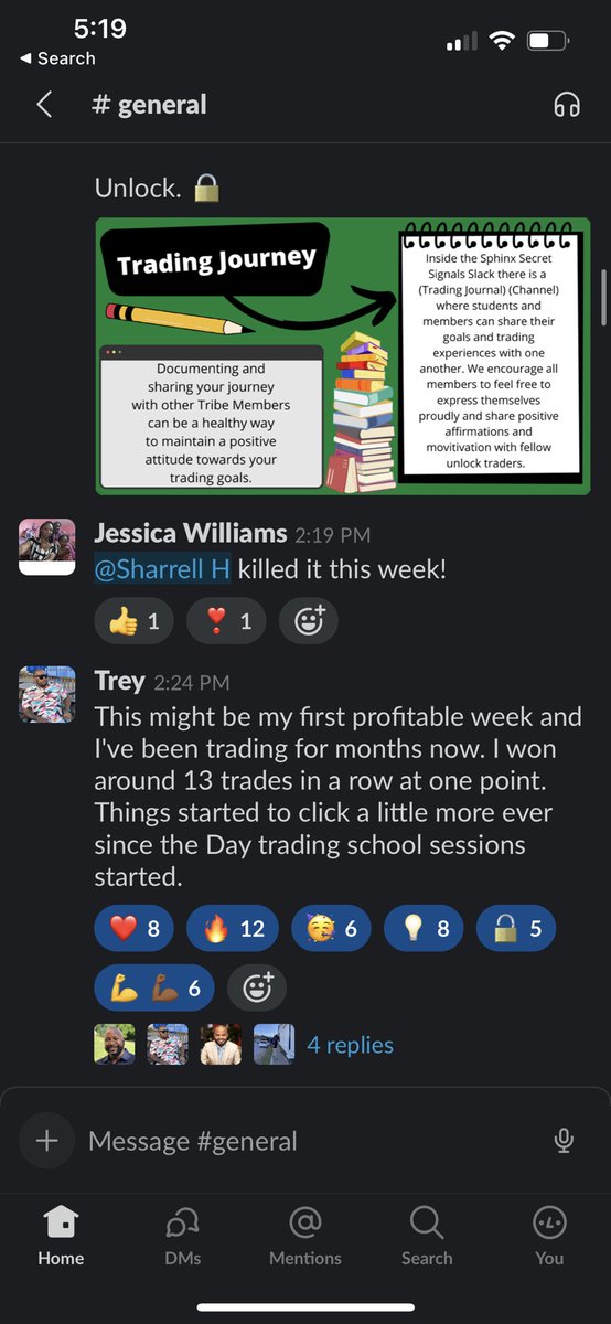 unlockacademy's tweet photo. Tribe Members Learning &amp; Growing! Come learn how to trade &amp; leverage TECHNOLOGY w/ us!! TBOT awaits you. 

Unlock. 🔒 https://t.co/h581yfdoZ3