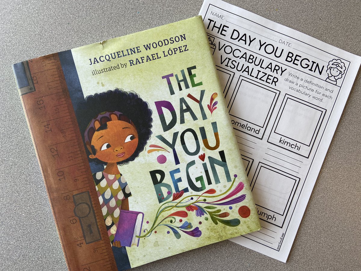 Read “The Day You Begin” and discussed how being different makes you unique and special! <a href="/DolsonPS/">Dolson Public School</a> #grade6 #mspersaudsclassroom #representation #beyou #beunique