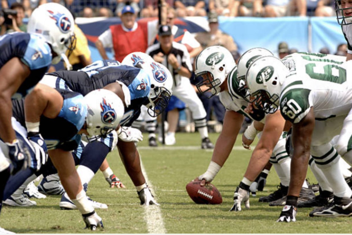 Debut of the Eric Mangini era

NFL debut of @nickmangold , @DBrickashaw , @Leon_Washington & @RealBradSmith

The Jets moved to 3-0 against the Oilers/Titans since they moved to Tennessee.

@KevinMawae played 1st game for Ten

@21ADyson had 2 Ints

#TakeFlight    #Jetshistory