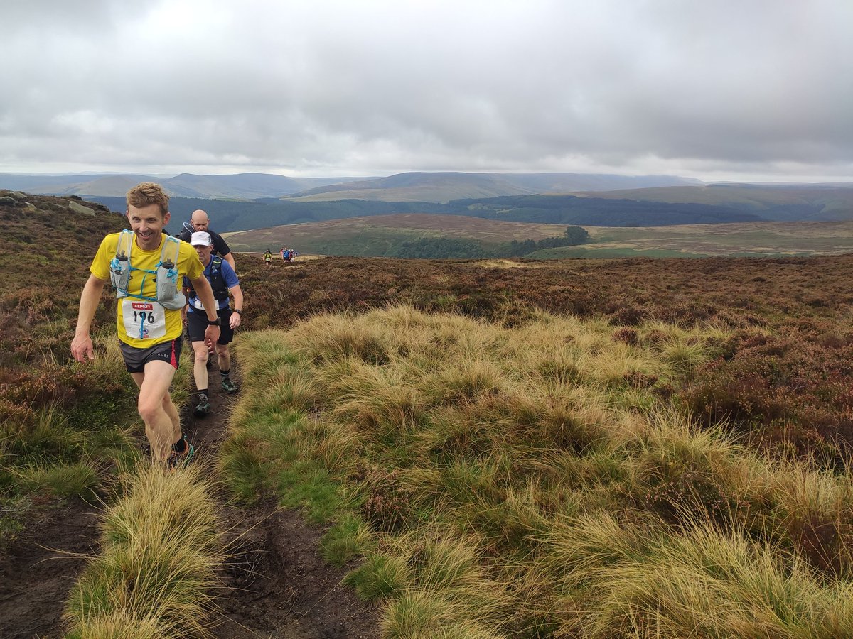 iamluke's tweet photo. So I did my first fell run. Feeling quite proud of myself... #NineEdges https://t.co/Qxu7SA7wnx
