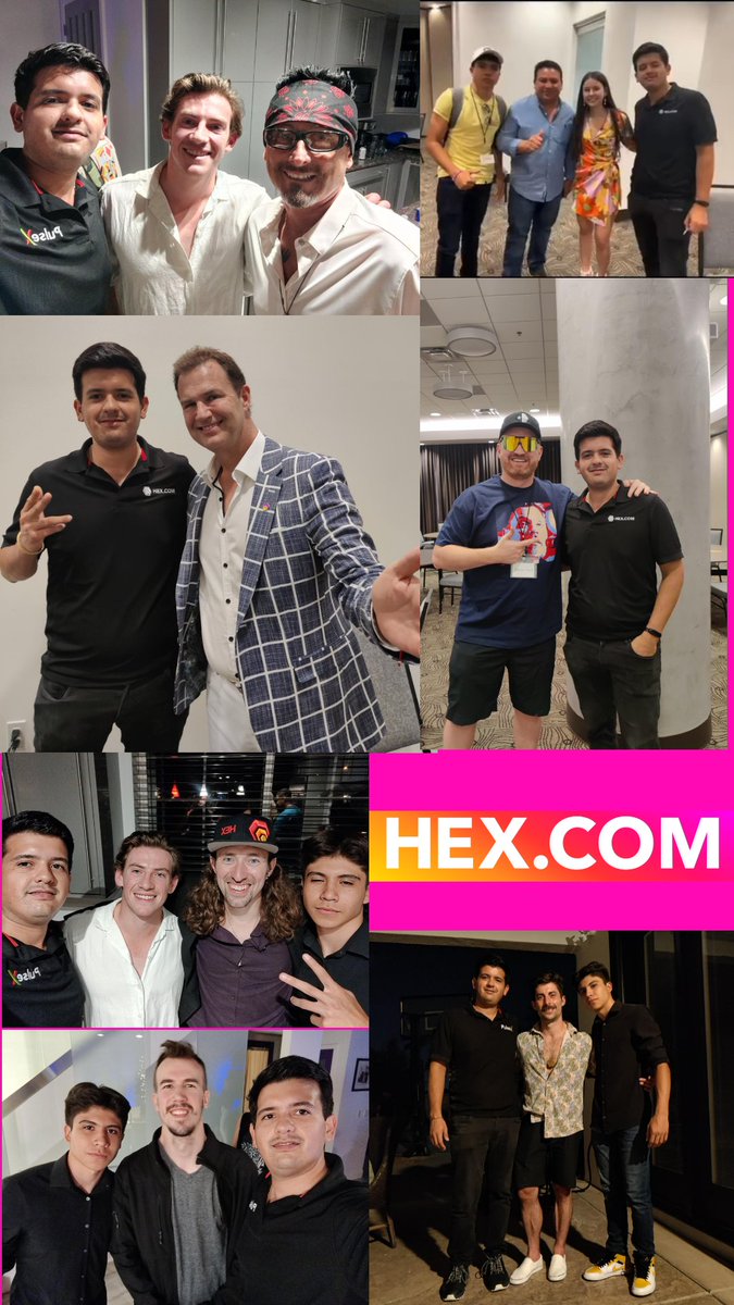 The best week in #LasVegas, meeting the Hexicans...

Highly intelligent, educated and talented people... Nice to meet you, I hope to be able to collaborate with each one of you soon. #PulseChain #HEX #PulseX #PulseCon2022 #PulseChainSpanish
.@CryptoCoffee369