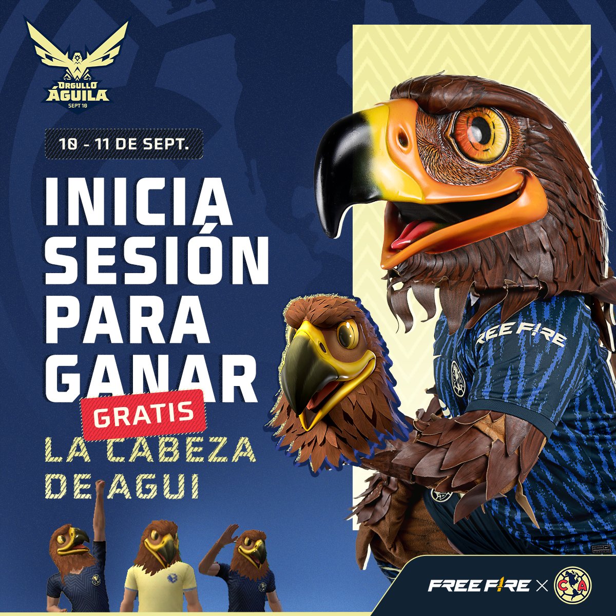 Garena Free Fire LATAM on X: #SomosÁguilas 🔥🦅 / X