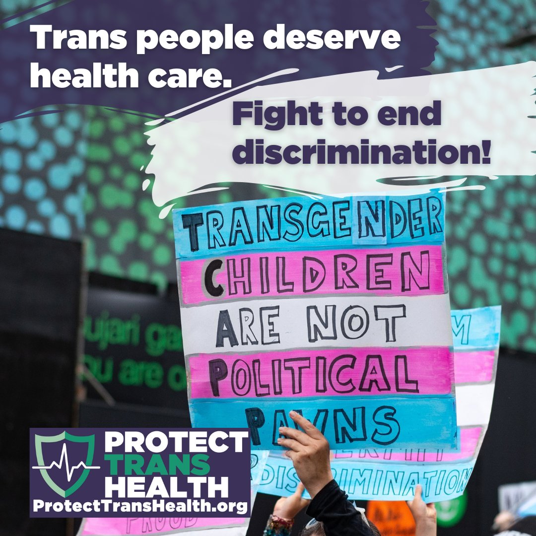 eqca's tweet image. Trans people deserve health care, period! Now is the time to tell the Biden Administration to #ProtectTransHealth. Voice your support now. Protecttranshealth.org