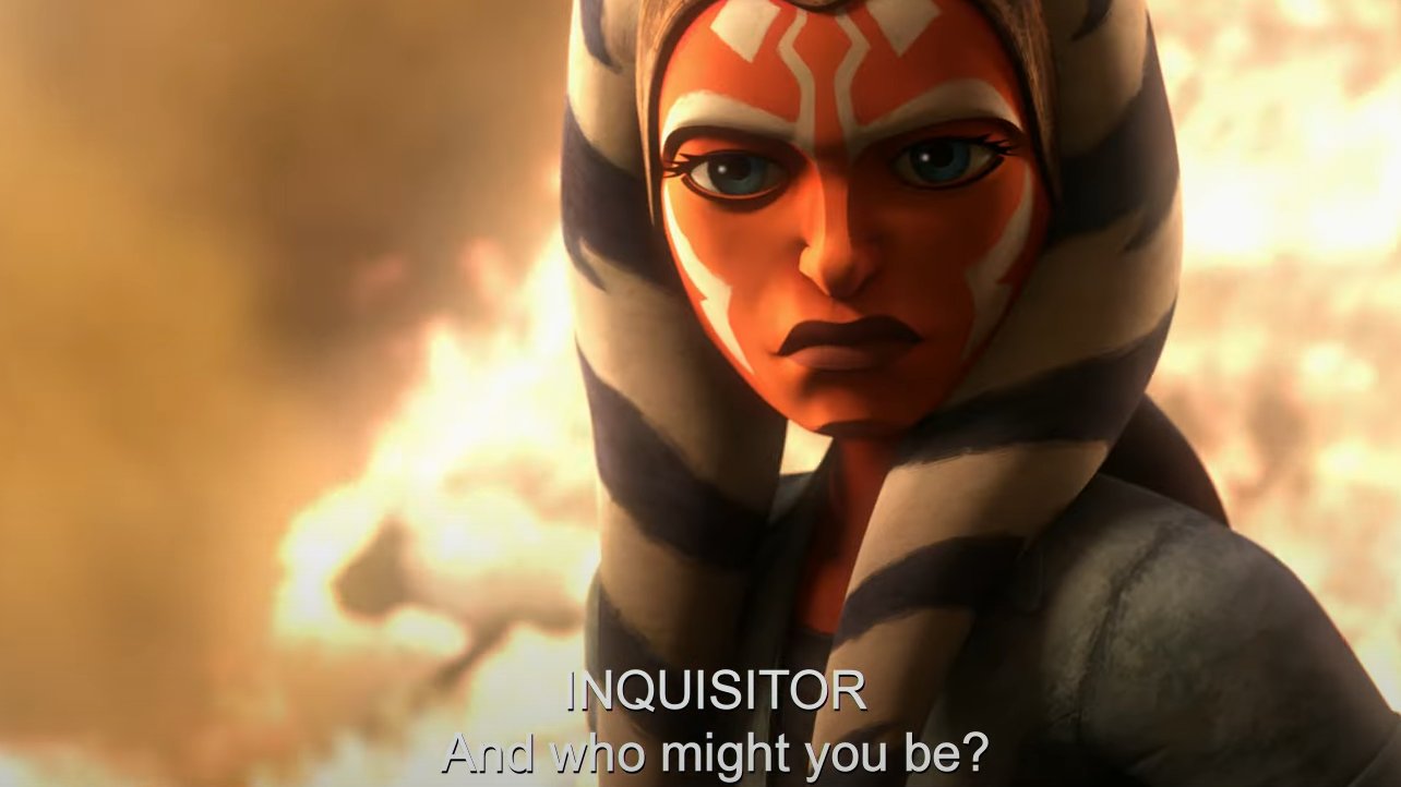 chloe 🚀 on Twitter "we're finally getting ahsoka vs. the inquisitor