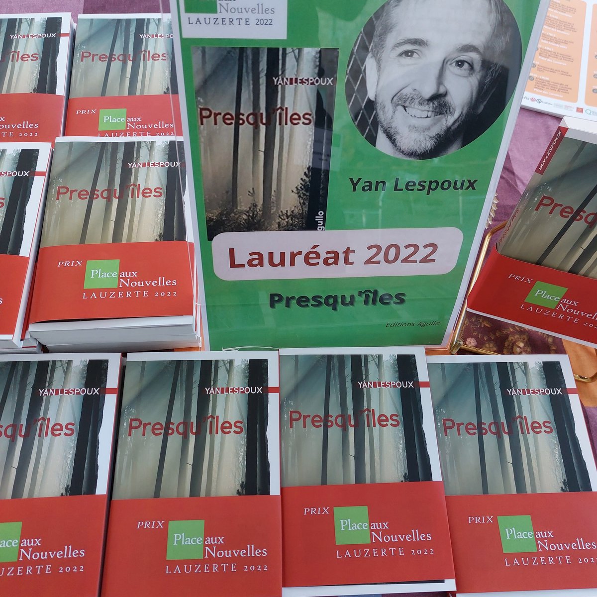 Merci au jury du festival Place aux Nouvelles !