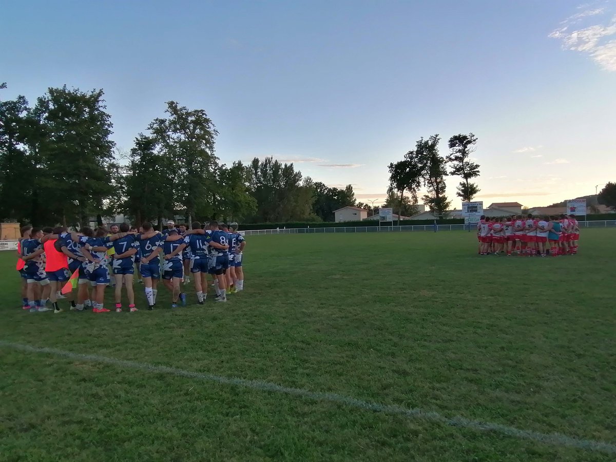 RCBuguois24's tweet photo. RCB/RCM : match amical

Score final : 14/0

#RCB24 #AlBugaRugby #MatchAmical #RcbRcm24 https://t.co/kOrKsIBMm0