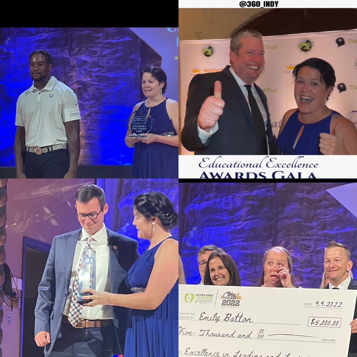 reflectiverae's tweet photo. Why I didn’t think to get an actual red carpet for this event, I’ll never know. I guess we will just have to do it even BIGGER and better next year!🎉🎊🎉 #INEdExcellence #GreatTeachersChangeLives @EducateIN https://t.co/GvxkBUD1KM