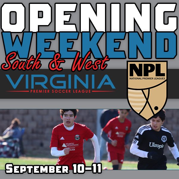 Virginia Premier Soccer League (@virginiapremier) on Twitter photo 🆕 The time is finally here... Some teams kicked off already but we are excited about a new season for <a href="/VirginiaPremier/">Virginia Premier Soccer League</a> NPL South & West 🆕 The time is finally here... Some teams kicked off already but we are excited about a new season for <a href="/VirginiaPremier/">Virginia Premier Soccer League</a> NPL South & West