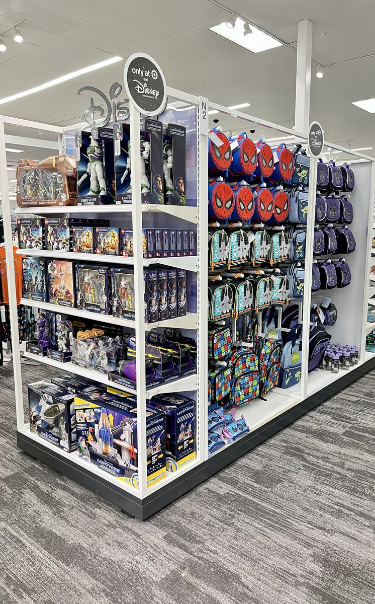 TgtCheyenne's tweet photo. Got to work some magic in our Disney department today 🪄✨ @AmezquitaRay 
#disney #worksomewhereyoulove #target #standards https://t.co/kM2LNMbRLd