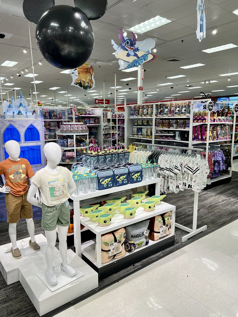 TgtCheyenne's tweet photo. Got to work some magic in our Disney department today 🪄✨ @AmezquitaRay 
#disney #worksomewhereyoulove #target #standards https://t.co/kM2LNMbRLd