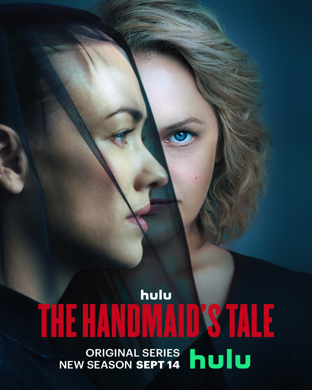 Yvonne Strahovski vs Elisabeth Moss in nieuwe Handmaid's Tale S5 poster