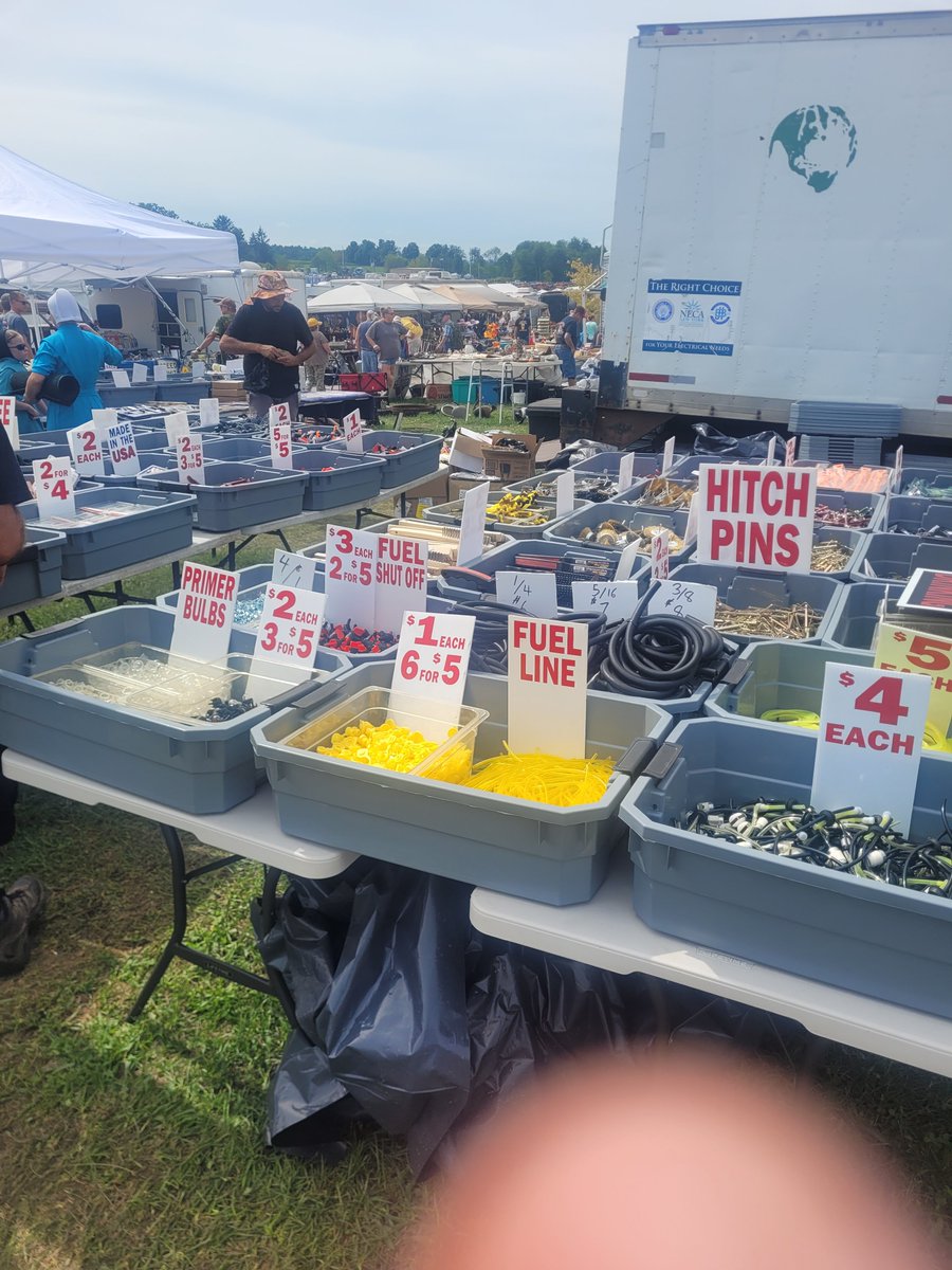 ZeiglerForPA's tweet photo. Stopped by the Nittany Antique Machinery Association's Fall Show near Penn's Cave and Wildlife Park. Heck of a flea market happening there. And a parade! #HD171 #ForABetterTomorrow https://t.co/LpiBpHwoJl