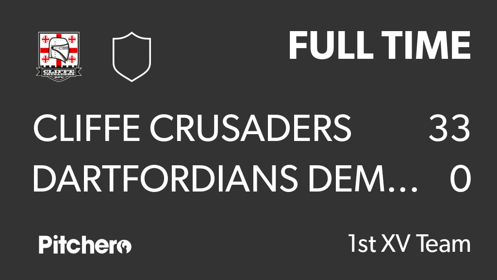 Cliffe Crusaders RFC tweet media