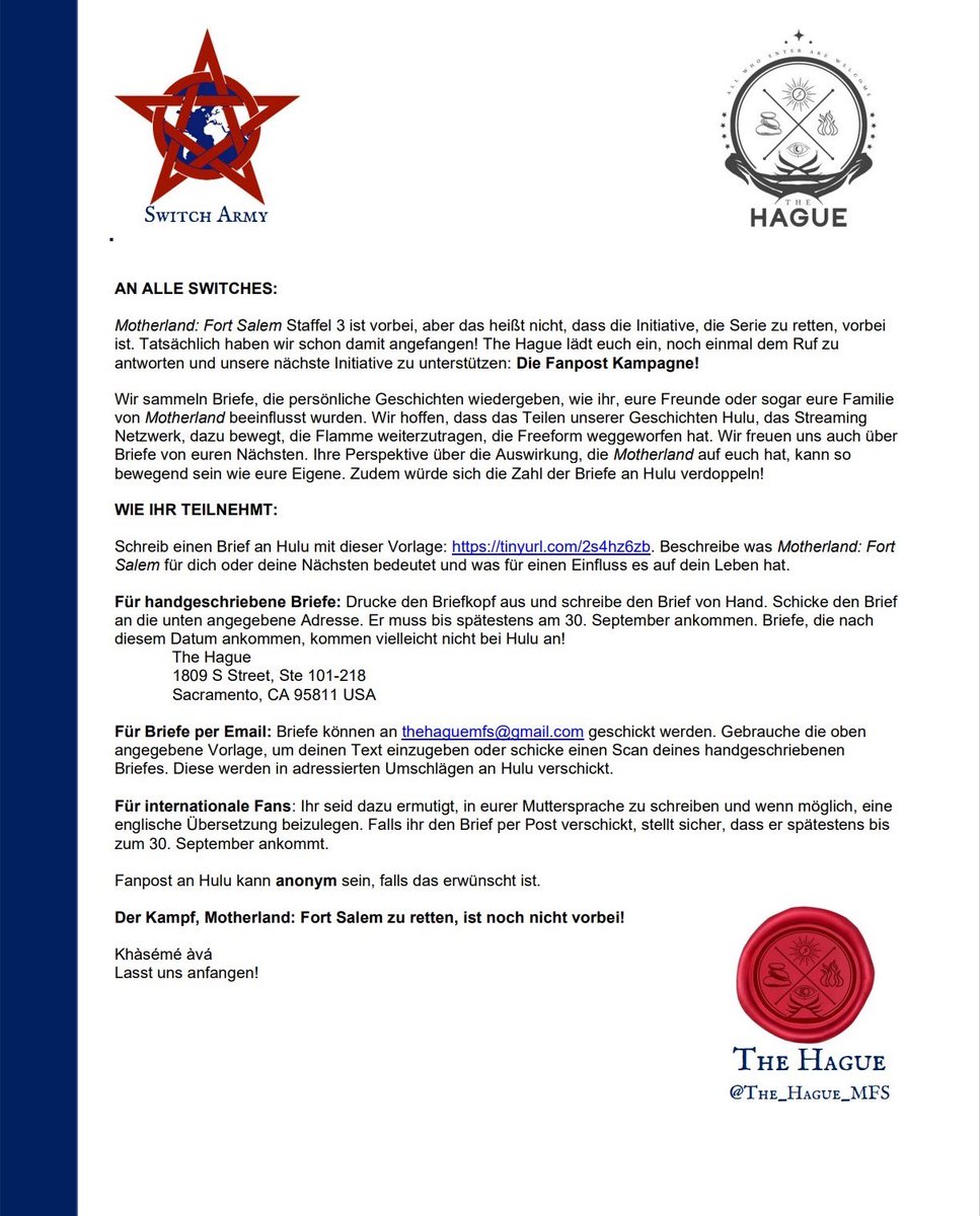 The Hague tweet media