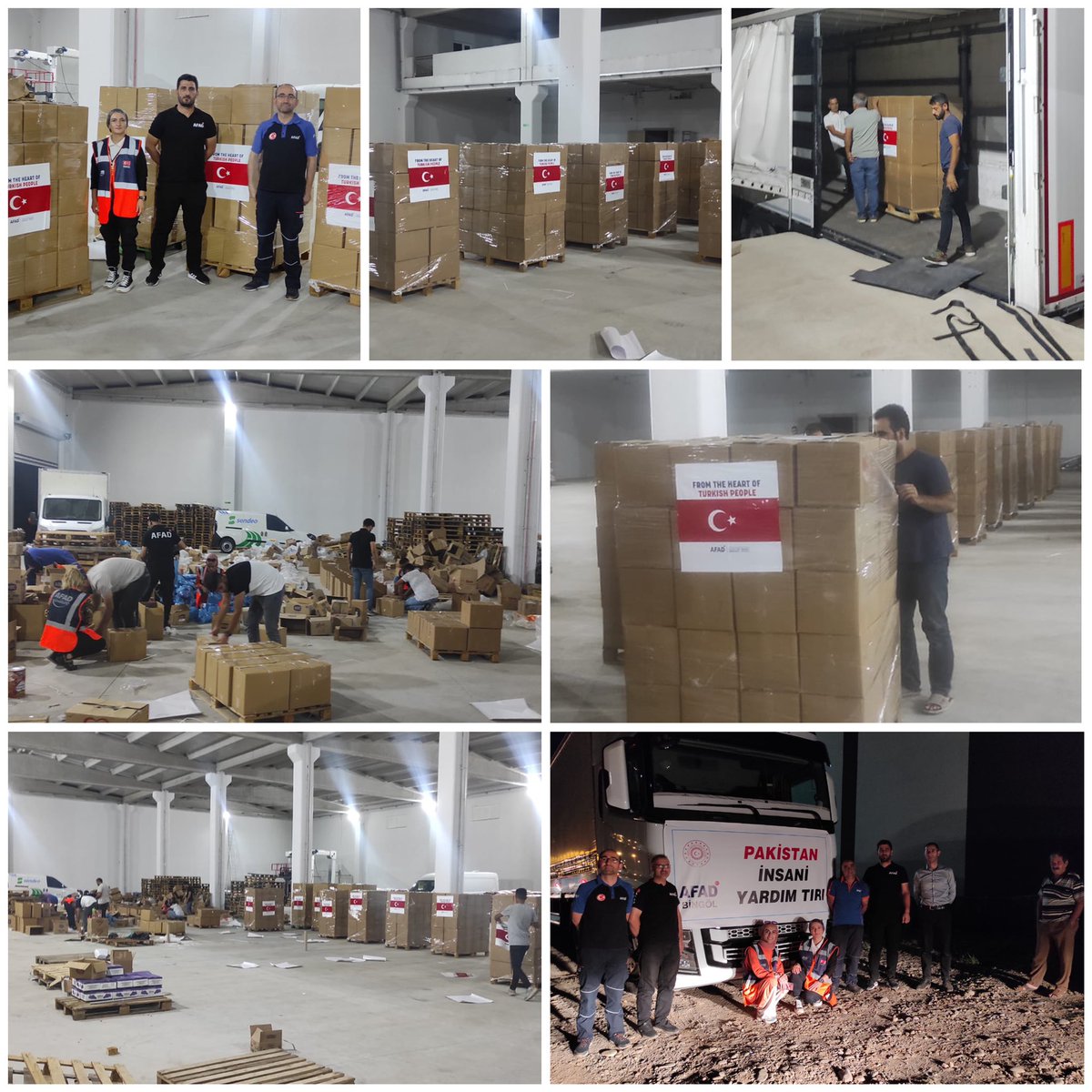 Türkiye'den kardeş ülke Pakistan'a yardım eli...
Hayırsever vatandaşlarımızın katkılarıyla hazırlanan yardım tırı #Bingöl'den yola çıktı.🇹🇷🇵🇰
