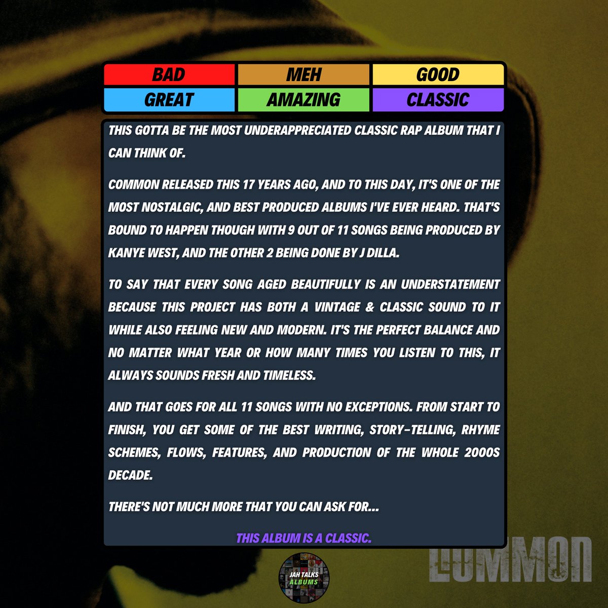 JahTalksAlbums's tweet photo. Common - "Be" https://t.co/n4Wd2MpUVo