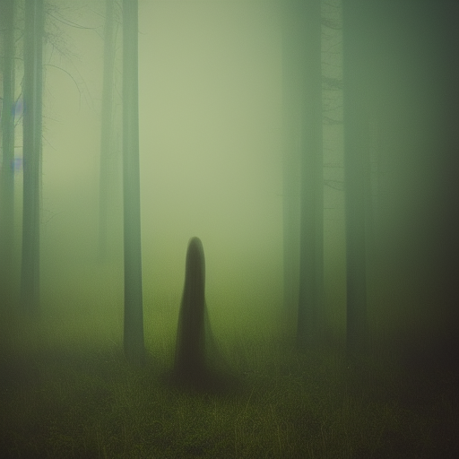 SpiritWorldNFT's tweet photo. What are these forest totems? Ghosts? Strange mushrooms? https://t.co/vi59scFeWb