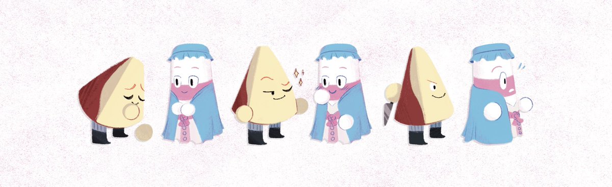 charlililart's tweet image. Since my cookbook showed up I realized I never posted my spots for the @CalorumCookbook! I was a proud member of the dairy islands 💕🧀