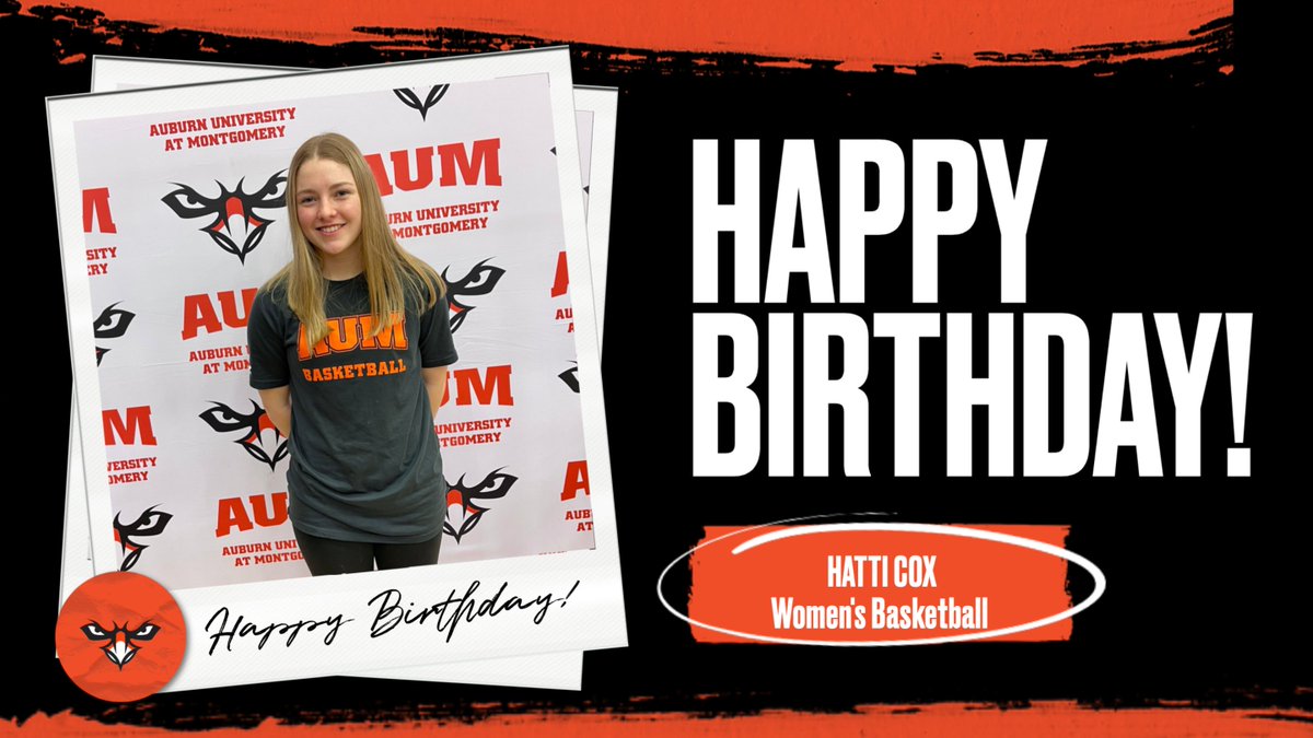 AUMWarhawksWBB's tweet photo. H-A-P-P-Y
B-I-R-T-H-D-A-Y❗️

Hope you have a great day, Hatti! 

#WeAreAUM https://t.co/ajac6qWSCH