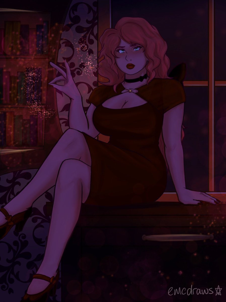 emcdraws's tweet photo. Finished this on stream tonight!
#emcdraws #artistsontwitter #digitalart #originalcharacter #originalart https://t.co/JpBpnlCvGM