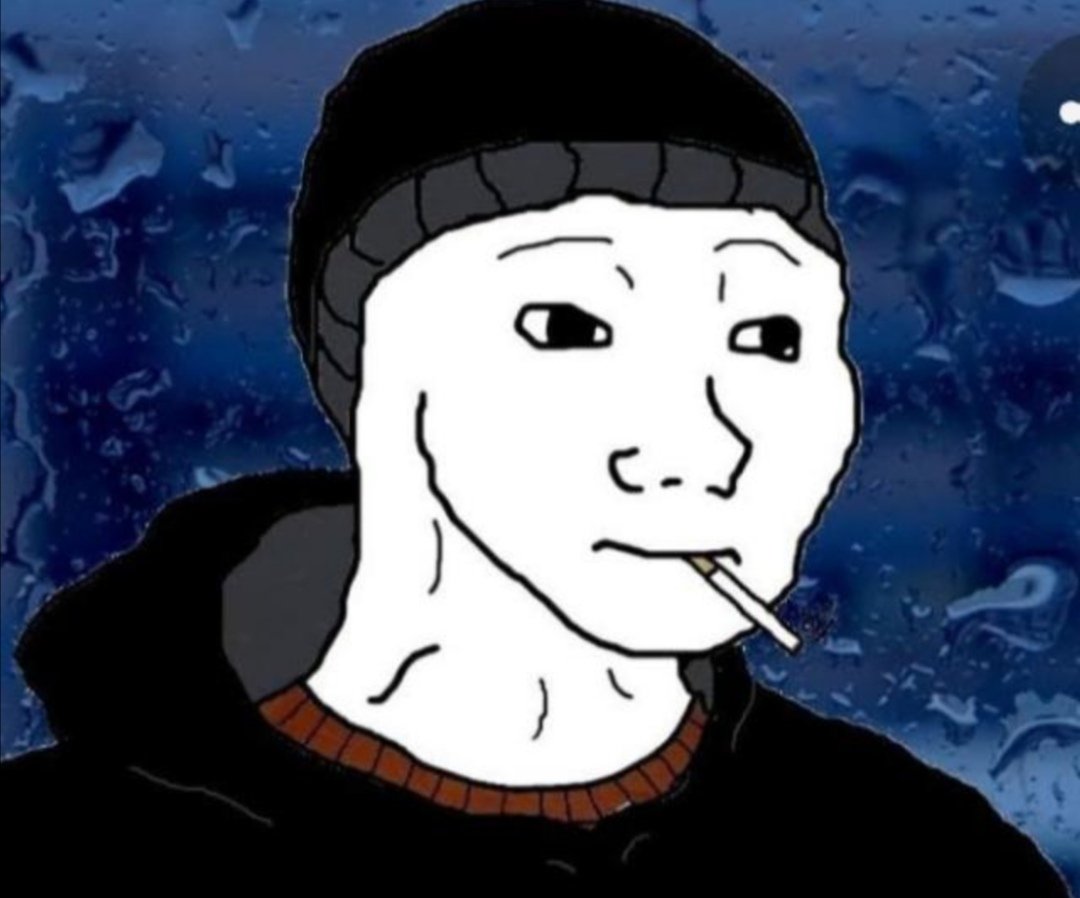 smilinglllama's tweet photo. My son just got his first new phone and set this as his WhatsApp pic

Not even a teenager yet and he's rocking a wojak.. What have I done https://t.co/PPAhrDQpRs
