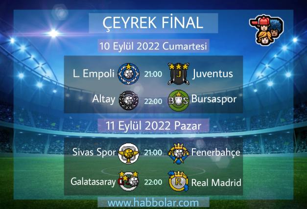 MAÇLAR DEVAM EDİYOR!