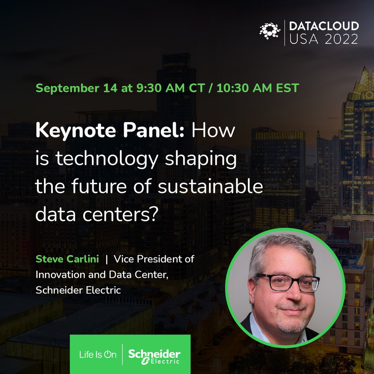 Join @StevenCarliniSE in a @BroadGroup_Intl panel discussion about benefits of deploying AI technologies to drive operational efficiencies in both cloud and data centers. #DataCenter Register now. spr.ly/6015MO2iv