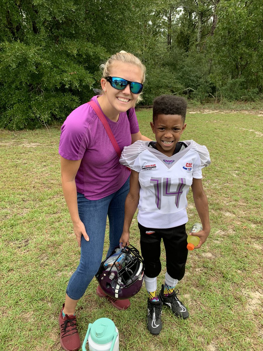 Mrs_Renfroe's tweet photo. We came out to support one of my babies at his football game today! 
Go #14! Congrats to Capital City Ravens on their win 🥳 6-0
So proud of him! @franklinscsu @marlena_council @Killian_STEAM @MEvans_KES https://t.co/prPgDXQceD
