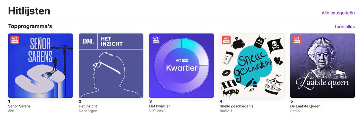 En plots staat je podcast op nummer 1 in de hitlijsten 😳 #SeñorSarens
