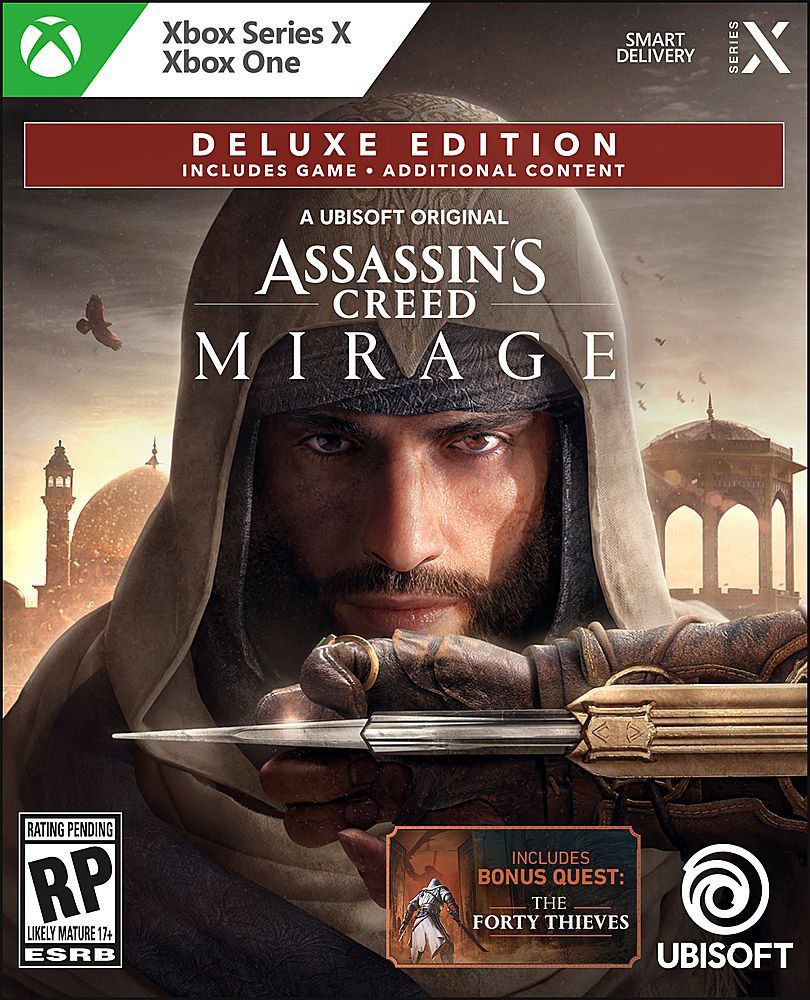 DexertoGaming's tweet photo. Assassins Creed Mirage box art 

#AssassinsCreed #UbiForward https://t.co/LaoG1PaCNp