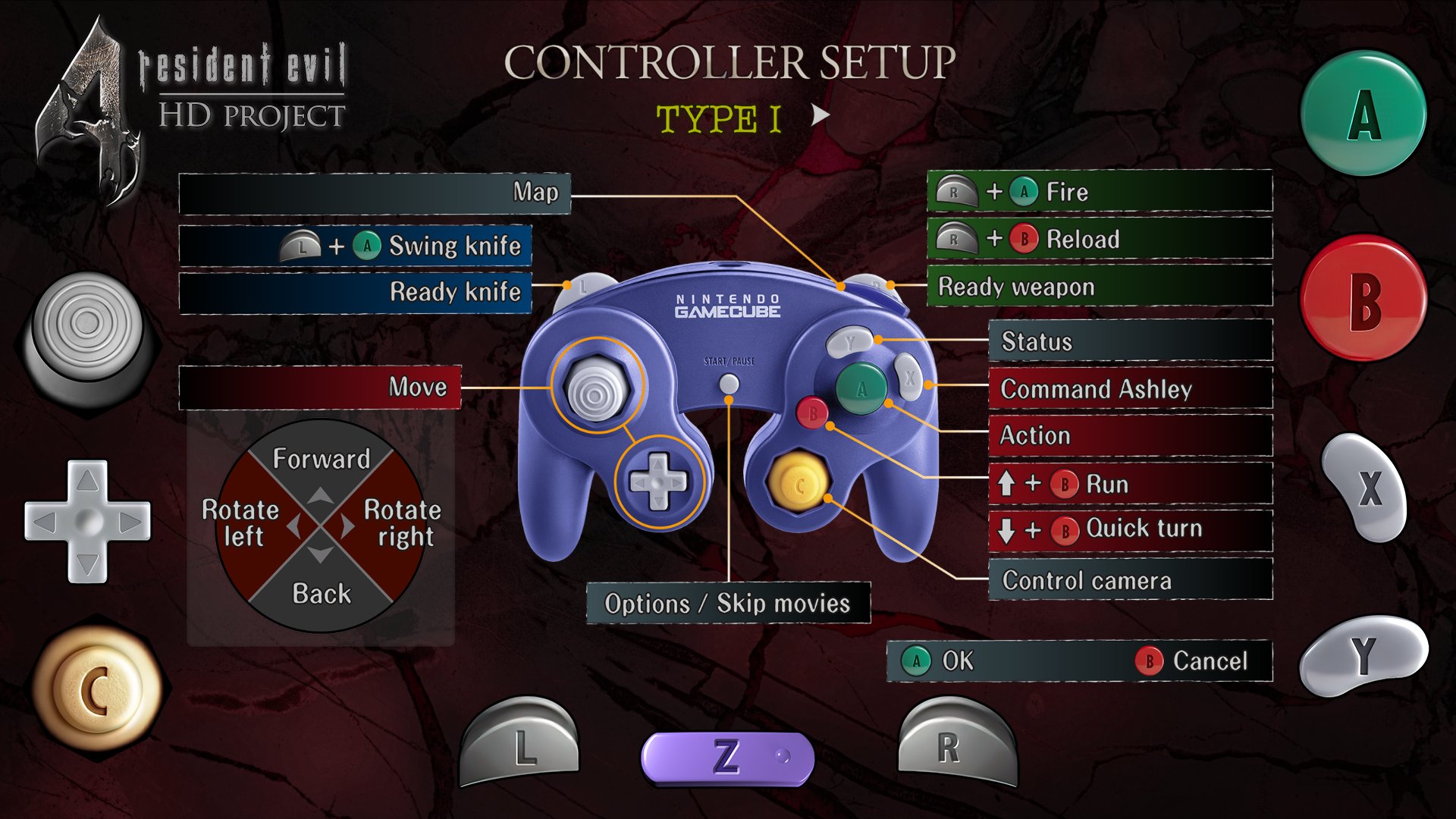 Resident evil 4 on sale switch gamecube controller