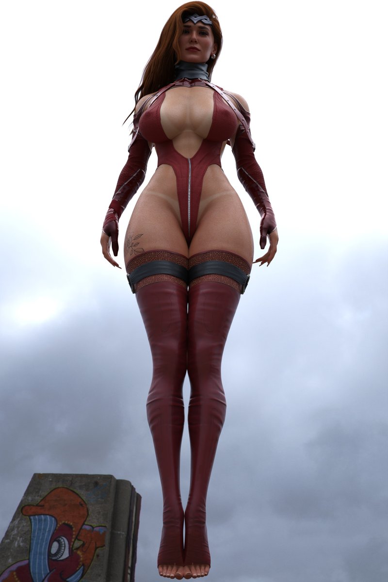 ank_axie's tweet photo. Scarlet Witch.

#DazStudio 
#Daz3D 
#3D 
#3DNSFW https://t.co/iw1bO0Kiwx