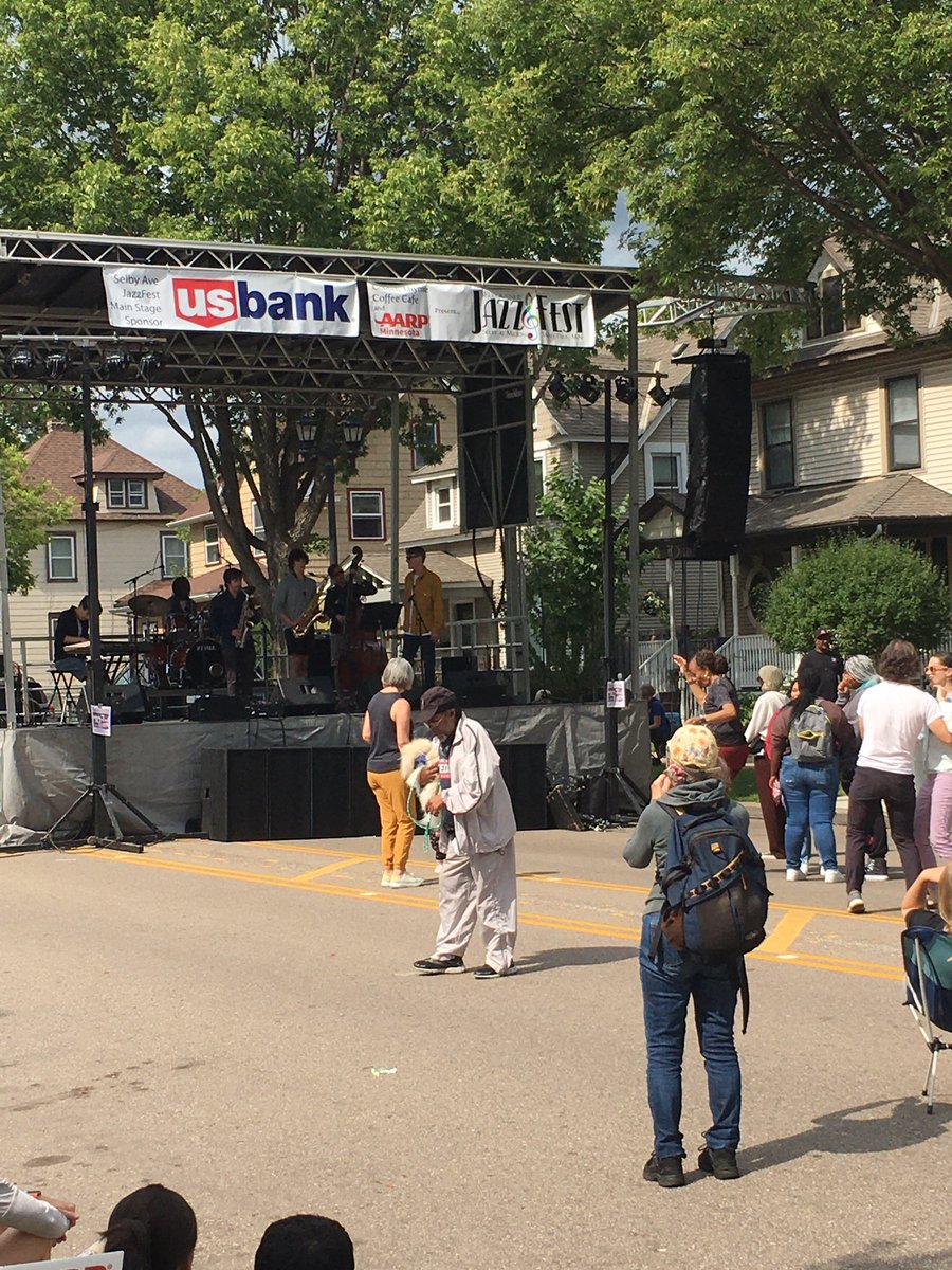 Walker West Music Academy students tearing it up right now!! #sajf22 <a href="/WalkerWestMusic/">WalkerWestMusic</a>