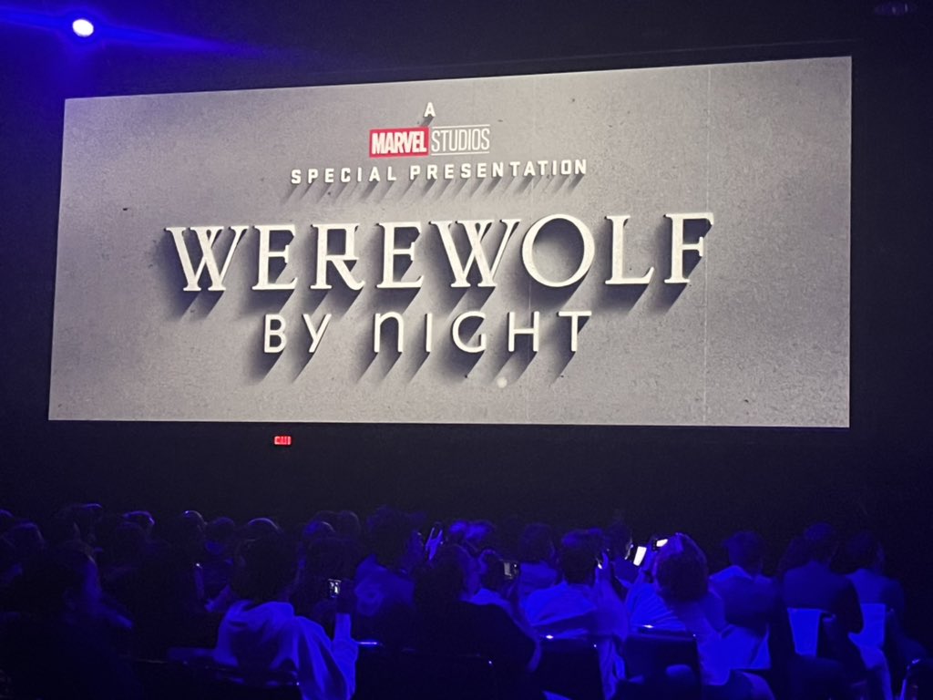 KristianHarloff's tweet photo. Michael Giacchino is directing a special for Marvel. #werewolfbyknight https://t.co/PAkfc2ztrI