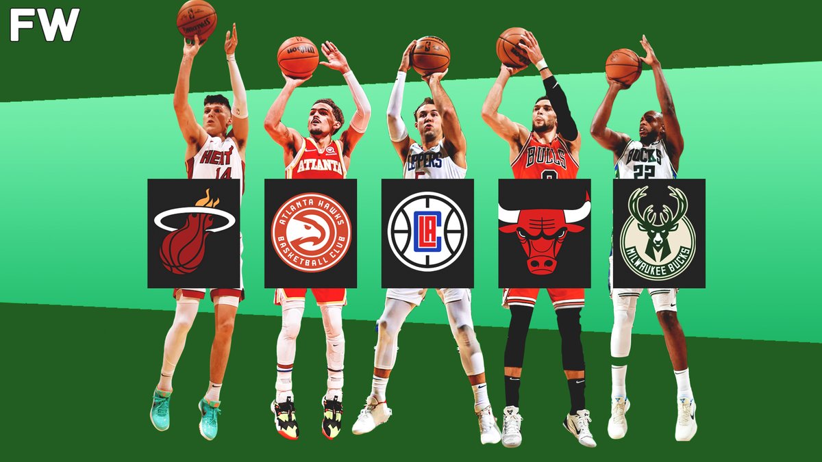 Fadeaway World on Twitter "Best 3point shooting teams in the 202122