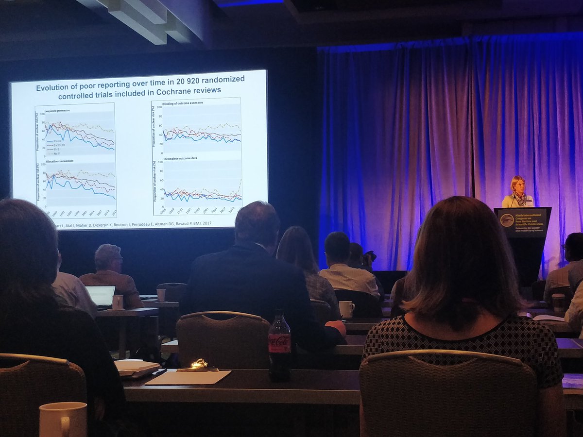#WeekInReview
Our very own @IsabelleBoutron gave the inaugural Drummond Rennie lecture at #PRC9 on Bias, Spin and Problems with Transparency of Research.
