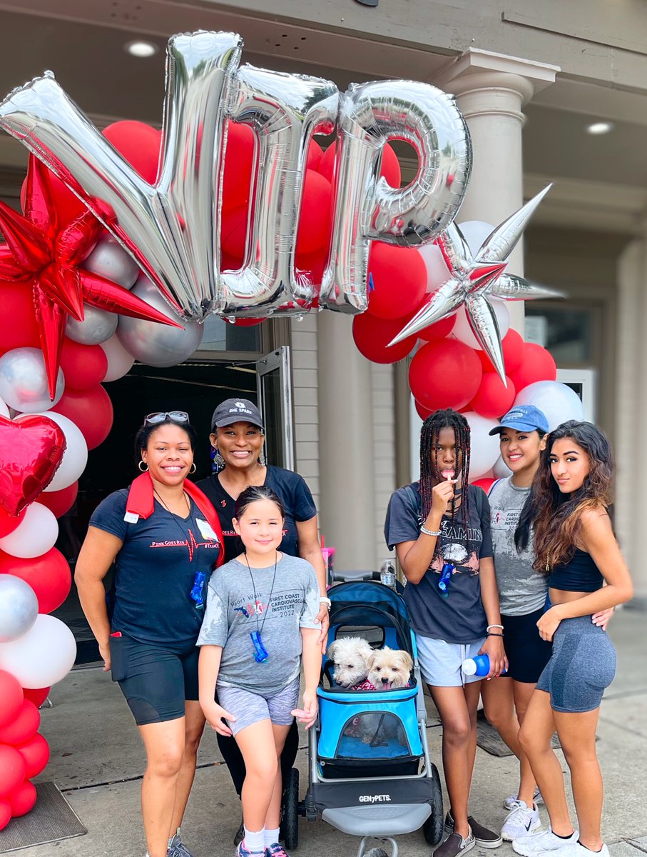 DRKMBJ34's tweet photo. Proud to participate in today’s well sponsored and attended North Florida @American_Heart 2022 Heart Walk with forever members of my clinical research family! 
#Committed2Community https://t.co/ipUERnZYP0