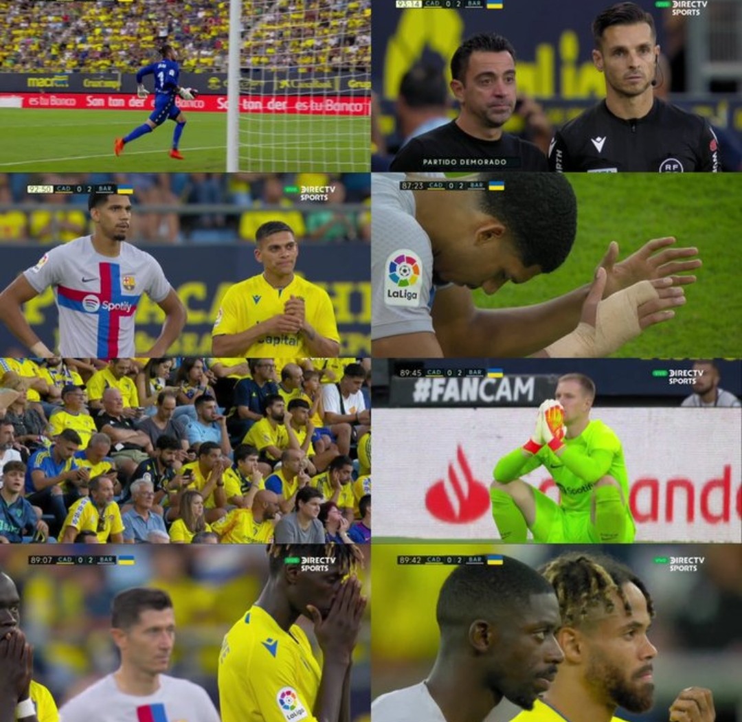 logesh_7177's tweet photo. Massive respect …. Football is football and a person’s life is more important
#CadizBarca https://t.co/v6qqt3sXky