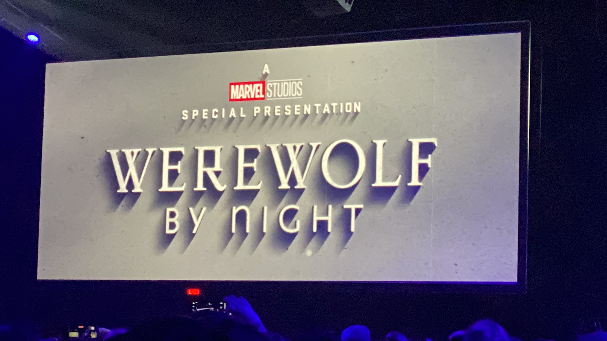 POC Culture on X: Just saw the werewolf by night trailer. An homage to old  black and white horror films. Kinda cheesy. Surprisingly dark. #D23  #D23Expo #Marvel #StarWars #MCU  / X