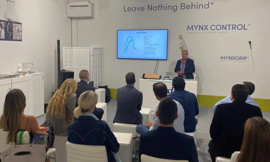 cordis's tweet photo. At #cordis, we are committed to support educational activities and connect physicians to share experience and best practices. We have organized today a fellows session dedicated to #access &amp; #closure led by Dr @ADiamantop &amp; Dr Saltarelli #RadialFirst #cirse2022 #CTO #MedTwitter https://t.co/1QwxAgACBo