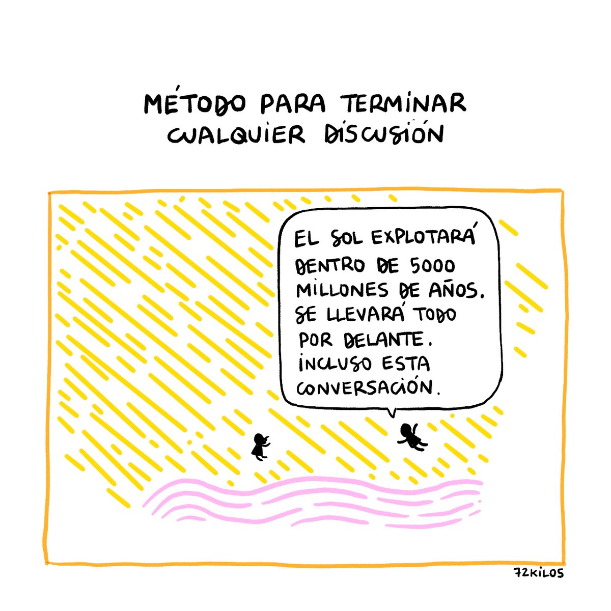72kilos's tweet photo. Método para terminar cualquier discusión. https://t.co/BPSgkAamOI