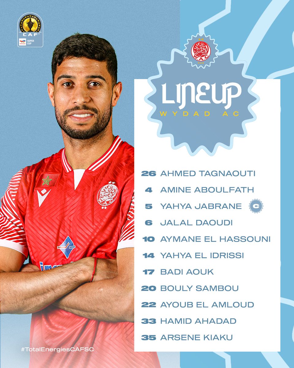 AfricaUnitedFUT's tweet photo. #TotalEnergiesCAFSC 🏆 
#CAFSC | #TotalCAFSC
2022

@WACofficiel 🔴⚪🇲🇦 🆚
🇲🇦🍊🌋 @RSBfootball 

Matchtimes for AFRICA:
19:00 UTC/GMT
20:00 WAT/GMT+1🇲🇦👈
21:00 CAT/GMT+2

22:00 EAT/GMT+3
[04:00 USIKU]

23:00 UTC+4/GMT+4

11 SEPTEMBER 2022
[Ethiopian New Year]

00:00 UTC+5/GMT+5 https://t.co/LxGx1MEVUq