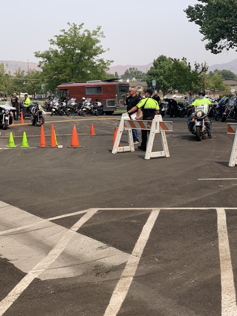 19th Annual Carson City Sheriff’s Motorcycle Comp draws agencies from Nevada, California, and Arizona to compete for Best Cop Rider Awards, hosted by Retired Sergeant Mike Cullen.  Sheriff competes for “Last Man Standing” competition this afternoon in Mills Park.