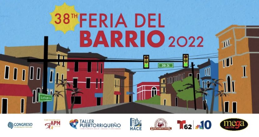 #welcomingweek Feria del Barrio has been a long-standing festival in the heart of our neighborhood. 

The 2022 Feria is scheduled for Sunday, September 11, 2022 from 12-6pm, on North Fifth Street between Huntingdon and Somerset 

phila.gov/spotlight/welc…